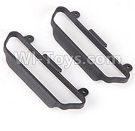 HuanQi 727 Parts-26 P2034 Chassis side bar(2pcs),HuanQi 727 Rc Car Spare Parts Replacement Accessories,HQ727 HQ 727 1:10 Scale BRUSHED RC Racing Truck Parts rc off-road car Parts,Truck Car Parts