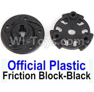 HuanQi 727 Parts-31-01 P2039 Friction Block-Black,HuanQi 727 Rc Car Spare Parts Replacement Accessories,HQ727 HQ 727 1:10 Scale BRUSHED RC Racing Truck Parts rc off-road car Parts,Truck Car Parts