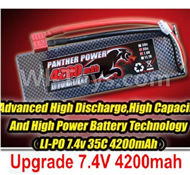 HuanQi 727 Parts-51-01 E9343 Upgrade 7.4V 4200MAH Battery with T plug,HuanQi 727 Rc Car Spare Parts Replacement Accessories,HQ727 HQ 727 1:10 Scale BRUSHED RC Racing Truck Parts rc off-road car Parts,Truck Car Parts