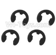 HuanQi 727 Parts-81 M5317 E-type ring(E2.5)-4pcs,HuanQi 727 Rc Car Spare Parts Replacement Accessories,HQ727 HQ 727 1:10 Scale BRUSHED RC Racing Truck Parts rc off-road car Parts,Truck Car Parts