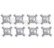 HuanQi 727 Parts-83 M5321 Cross type Universal ball(8pcs),HuanQi 727 Rc Car Spare Parts Replacement Accessories,HQ727 HQ 727 1:10 Scale BRUSHED RC Racing Truck Parts rc off-road car Parts,Truck Car Parts