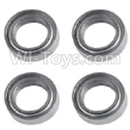 HuanQi 727 Parts-86-01 B5501 Rolling bearings(4pcs)-5x8x2.5mm,HuanQi 727 Rc Car Spare Parts Replacement Accessories,HQ727 HQ 727 1:10 Scale BRUSHED RC Racing Truck Parts rc off-road car Parts,Truck Car Parts