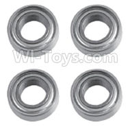 HuanQi 727 Parts-86-03 B5503 Rolling bearings(4pcs)-5x12x4mm,HuanQi 727 Rc Car Spare Parts Replacement Accessories,HQ727 HQ 727 1:10 Scale BRUSHED RC Racing Truck Parts rc off-road car Parts,Truck Car Parts