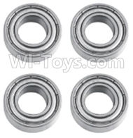 HuanQi 727 Parts-86-04 B5504 Rolling bearings(4pcs)-8x16x5mm,HuanQi 727 Rc Car Spare Parts Replacement Accessories,HQ727 HQ 727 1:10 Scale BRUSHED RC Racing Truck Parts rc off-road car Parts,Truck Car Parts