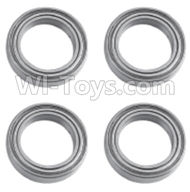 HuanQi 727 Parts-86-06 B55O6 Rolling bearings(4pcs)-12x18x4mm,HuanQi 727 Rc Car Spare Parts Replacement Accessories,HQ727 HQ 727 1:10 Scale BRUSHED RC Racing Truck Parts rc off-road car Parts,Truck Car Parts