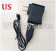 JJRC Q15 Car parts-04-01 USB Charger and convert charger-USA Version Plug,JJRC Q15 RC 4WD Rock Crawler Spare parts Accessories,JJRC Q15 1:14 4WD High Speed Buggy Parts
