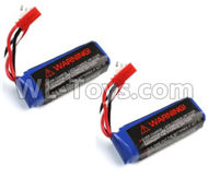 JJRC Q35 Parts-03-02 7.4V 400mAh Battery(2pcs),JJRC Q35 RC Car Spare parts Accessories,JJRC Q35 RC Trcuck Parts