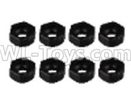 JJRC Q35 Parts-20 Official Plastic Combination device, six angle wheel seat(8pcs),JJRC Q35 RC Car Spare parts Accessories,JJRC Q35 RC Trcuck Parts