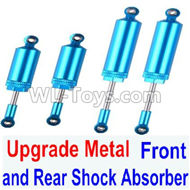JJRC Q39 Upgrade Metal Front and Rear Shock Absorber Parts(Total 4pcs),JJRC Q39 Parts,JJRC Q39 highlander Parts