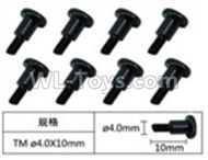 JJRC Q39 screws Parts-W12075 Inner Hexagon T head Machine screws(8pcs)-4.0X10mm,JJRC Q39 Parts,JJRC Q39 highlander Parts