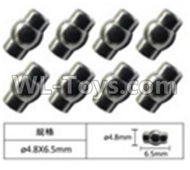 JJRC Q39 Ball head sleeve(8pcs)-4.8X6.5mm-W12055,JJRC Q39 Parts,JJRC Q39 highlander Parts