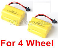 JJRC Q60 Battery-6V 600mah Battery Parts(2pcs)-Can only be used for 4 Wheel car,JJRC Q60 Parts,JJRC Q60 Upgrade parts