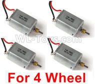 JJRC Q60 4 Wheel Drive Motor Parts(4pcs)-Can only be used For 4 Wheel car,JJRC Q60 Parts,JJRC Q60 Upgrade parts