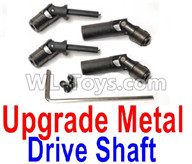 JJRC Q65 Upgrade Metal Drive Shaft Parts(2pcs)-Black,JJRC Q65 Parts,JJRC Q65 willys jeep Parts