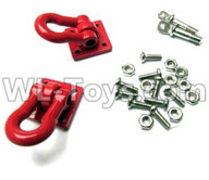 JJRC Q65 Red rescue buckle Parts, metal trailer hook,JJRC Q65 Parts,JJRC Q65 willys jeep Parts