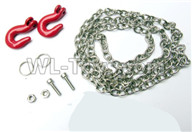 JJRC Q65 Metal chain trailer buckle Parts, simulated trailer traction hook tow hook,JJRC Q65 Parts,JJRC Q65 willys jeep Parts