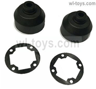 JLB Cheetah Differential shell Parts-EA1048,JLB Cheetah Parts,JLB cheetah 1/10 21101 RC Car Parts,JLB Racing Cheetah parts,JLB Racing 21101 parts