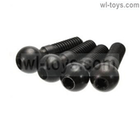 JLB Cheetah Metal ball head screws-8X22(4pcs) Parts-EA1068,JLB Cheetah Parts,JLB cheetah 1/10 21101 RC Car Parts,JLB Racing Cheetah parts,JLB Racing 21101 parts