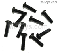 JLB Cheetah Screws Parts-PM3X10mm Screws-10pcs Parts-SW004,JLB Cheetah Parts,JLB cheetah 1/10 21101 RC Car Parts,JLB Racing Cheetah parts,JLB Racing 21101 parts