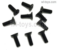 JLB Cheetah Screws Parts-KM2.5X8mm Screws-10pcs Parts-SW009,JLB Cheetah Parts,JLB cheetah 1/10 21101 RC Car Parts,JLB Racing Cheetah parts,JLB Racing 21101 parts