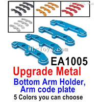 JLB J3 Speed Upgrade Parts EA1005 Upgrade Metal Bottom Arm Holder,Arm code plate.Total 4pcs.There are 2 Color you can choose.1/10 JLB J3 Speed RC Car Replacement Accesories.
