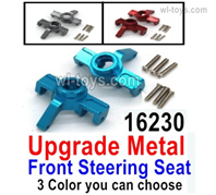 MJX Hyper Go 16207 Upgrade Metal Front Steering Seat Parts.16230.There are 3 Color you can choose.MJX 16207 1/16 RC Car Replacement Accesories.
