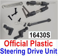 MJX Hyper Go 16207 Parts 16430S Steering drive components.MJX 16207 1/16 RC Car Replacement Accesories.