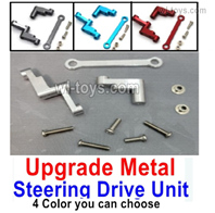 MJX Hyper Go 16207 Upgrade Metal Steering Drive unit Parts.There are 4 Color you can choose.MJX 16207 1/16 RC Car Replacement Accesories.