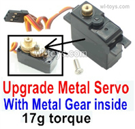 MJX Hyper Go 16207 Upgrade Metal Servo Parts.17g Servo With Metal Gear insde.MJX 16207 1/16 RC Car Replacement Accesories.