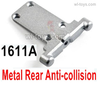 MJX Hyper Go 16207 Parts 1611A Rear Metal Anti-collision board.MJX 16207 1/16 RC Car Replacement Accesories.
