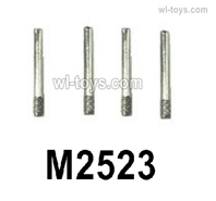 MJX Hyper Go 16207 Parts M2523 retainer pin for the Rear Seat.Total 4pcs.MJX 16207 1/16 RC Car Replacement Accesories.