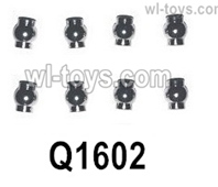 MJX Hyper Go 16207 Parts Q1602 Ball head.Total 8pcs.MJX 16207 1/16 RC Car Replacement Accesories.