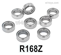 MJX Hyper Go 16207 Parts R168Z Bearings.Total 8pcs.MJX 16207 1/16 RC Car Replacement Accesories.