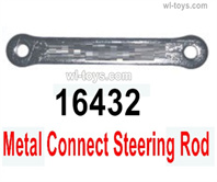 MJX Hyper Go 16208 Parts 16432 Metal Steering Connect Rod.MJX 16207 1/16 RC Car Replacement Accesories.