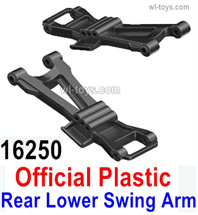 MJX Hyper Go 16208 Parts 16250 Rear Lower Swing Arm.Total 2pcs.MJX 16207 1/16 RC Car Replacement Accesories.