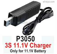 MJX Hyper Go 16208 Parts P3050 11.1V 3S USB Charger.It can only charge the 11.1V 3S Battery.MJX 16207 1/16 RC Car Replacement Accesories.
