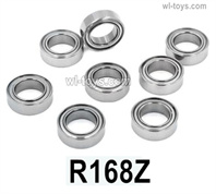MJX Hyper Go 16208 Parts R168Z Bearings.Total 8pcs.MJX 16207 1/16 RC Car Replacement Accesories.