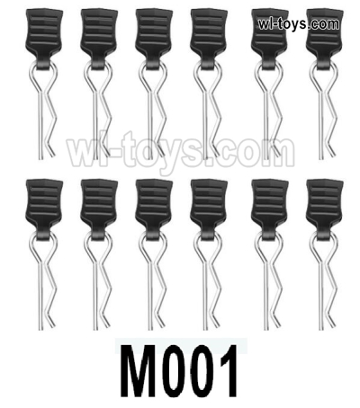 MJX Hyper Go 16209 16210 Parts M001 Body clips for the Body Shell.Total 12pcs.MJX 16209 162101/16 RC Car Replacement Accesories.