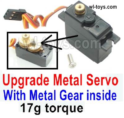 MJX Hyper Go 16209 16210 Upgrade Metal Servo Parts.17g Servo With Metal Gear insde.MJX 16209 162101/16 RC Car Replacement Accesories.