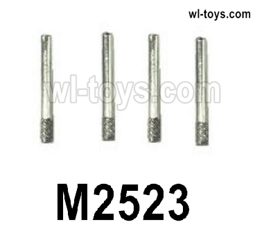 MJX Hyper Go 16209 16210 Parts M2523 retainer pin for the Rear Seat.Total 4pcs.MJX 16209 162101/16 RC Car Replacement Accesories.