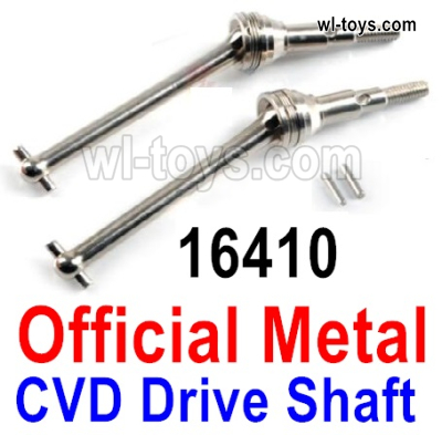 MJX Hyper Go 16209 16210 Parts 16410 Metal CVD Drive shaft,CVD Tire Transmission Components.Total 2pcs.MJX 16209 162101/16 RC Car Replacement Accesories.