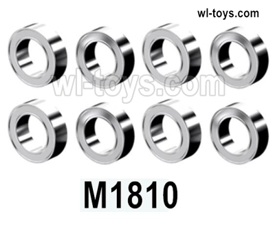 MJX Hyper Go 16209 16210 Parts M1810 Bearings.Total 8pcs.MJX 16209 162101/16 RC Car Replacement Accesories.