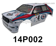 MJX Hyper Go 14301 14302 Parts 14P002 Body Shell cover.Not include the Light and Brackets.White Color.MJX Hyper Go 14301 14302 RC Car Replacement Accesories.
