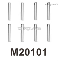 MJX Hyper Go 14301 14302 Parts M20101 Wheel Hex Pin.2X10mm.Fixed Pin for the Hex Wheel adapter.Total 8pcs.MJX Hyper Go 14301 14302 RC Car Replacement Accesories.