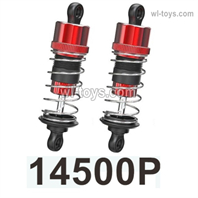 MJX Hyper Go 14301 14302 Parts 14500P Oil Filled Shock.2pcs Front or Rear shock absorber Damper.MJX Hyper Go 14301 14302 RC Car Replacement Accesories.