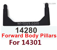 MJX Hyper Go 14301 14302 Parts 14280 Forward Body Pillars,Front Car shell holder for Hyper Go 14301 RC Car.MJX Hyper Go 14301 14302 RC Car Replacement Accesories.
