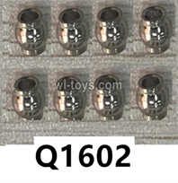 MJX Hyper Go 14301 14302 Parts Q1602 Ball head.Total 8pcs.MJX Hyper Go 14301 14302 RC Car Replacement Accesories.