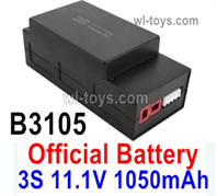 MJX Hyper Go H16BM H16GT H16DR Parts B3105 Lipo Battery.Official 3S 11.1V 1050mAH Battery.MJX H16BM H16GT H16DR RC Car Replacement Accesories.