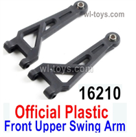 MJX Hyper Go H16BM H16GT H16DR Parts 16210 Front Upper Swing Arm with Ball Head.Total 2pcs.MJX H16BM H16GT H16DR RC Car Replacement Accesories.