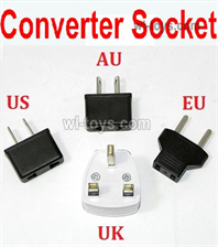 MJX Hyper Go H16BM H16GT H16DR Parts Standard Adapter Universal Converter Socket.MJX H16BM H16GT H16DR RC Car Replacement Accesories.